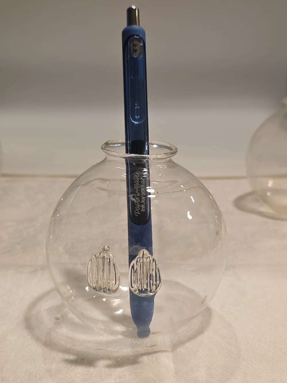 Glass Bud Placecard Holder Vases Set Of 8